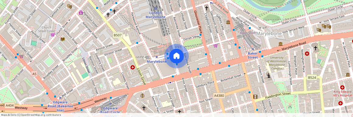 Regis Court, Melcombe Place, London