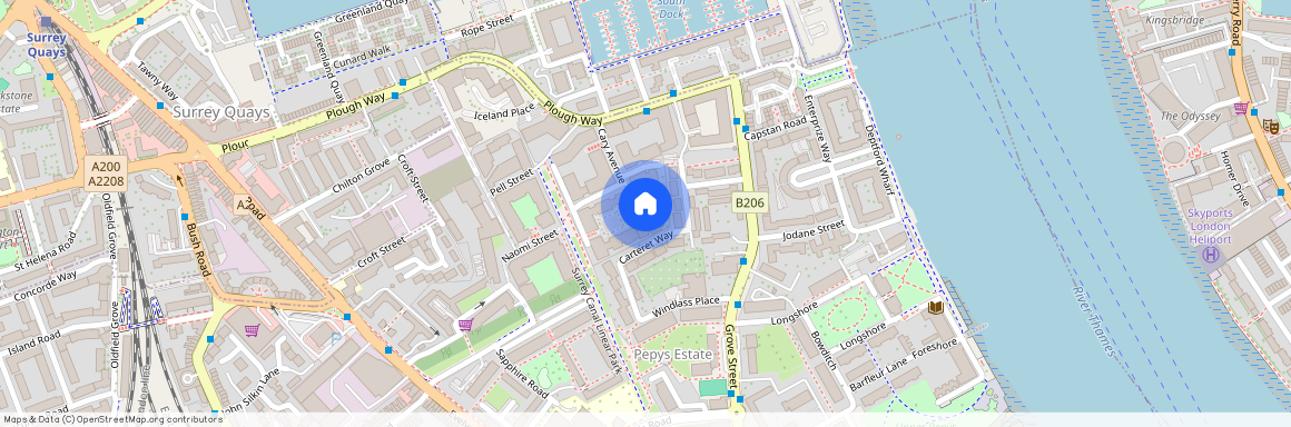 Baroque Gardens, London SE16