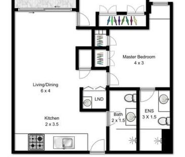 FULLY FURNISHED@CODE APARTMENTS - Photo 1