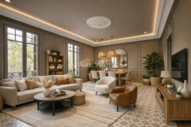 Espectacular vivienda reformada en Paseo de Gracia - Foto 1