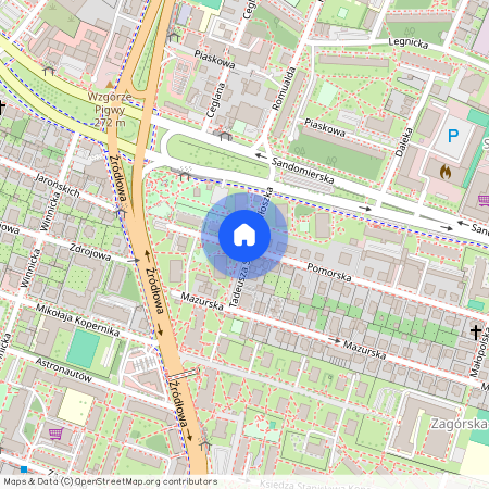 ul. Tadeusza Szymona Włoszka, KSM, Kielce, świętokrzyskie