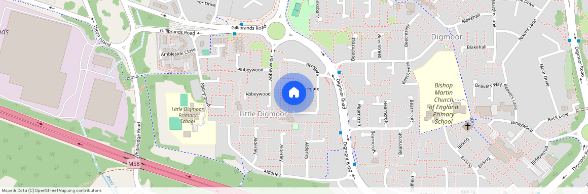 Acregate, Lancashire WN8