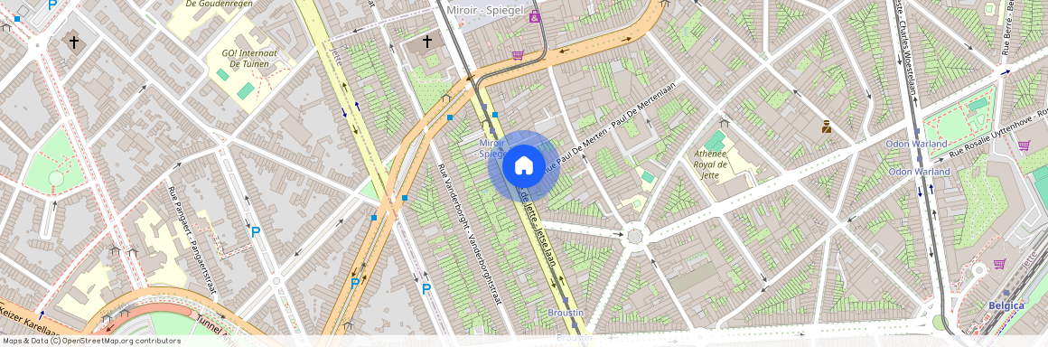 Avenue Paul de Merten - Paul de Mertenlaan 1, 1090 Jette