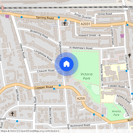 Shakespeare Road, Worthing, West Sussex, BN11