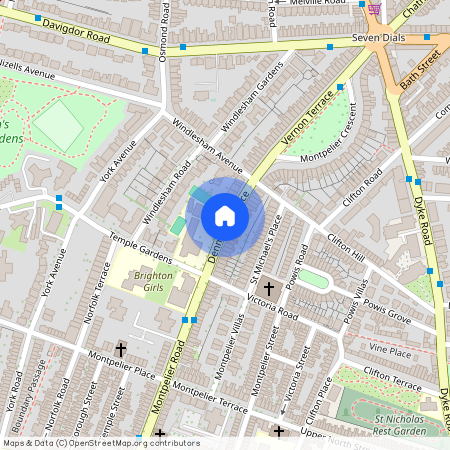 DENMARK TERRACE, BRIGHTON