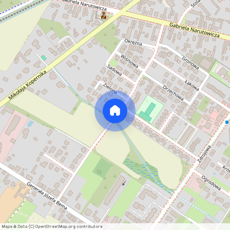 ul. Stawowa, Ciechocinek, aleksandrowski, kujawsko-pomorskie