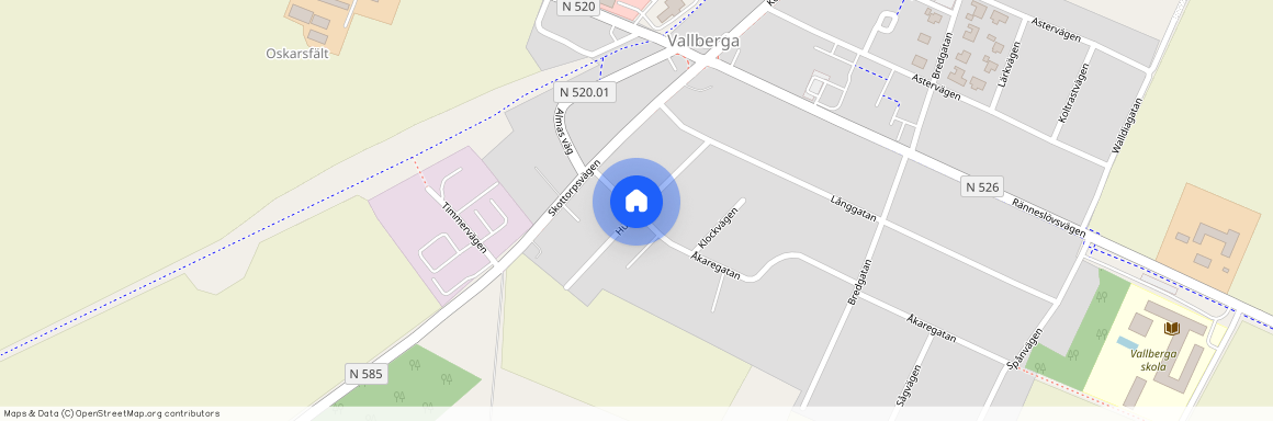 Humlegatan, Vallberga