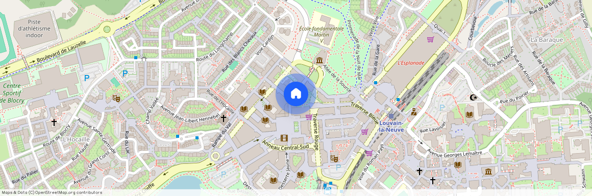 Rue Du Traité De Rome, 8, 1348, Ottignies-Louvain-La-Neuve