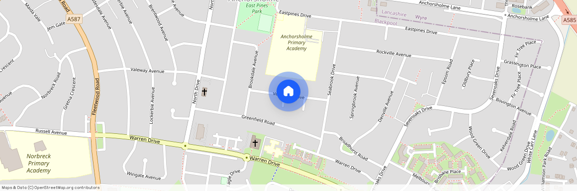 Vermont Grove, Thornton-Cleveleys, Lancashire, FY5