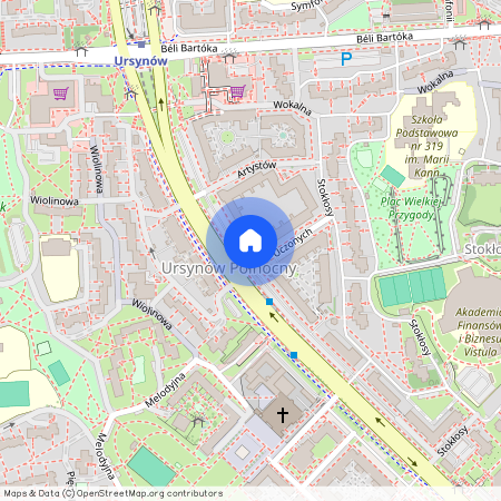 al. Aleja Komisji Edukacji Narodowej, Ursynów Północny, Ursynów, Warszawa, mazowieckie