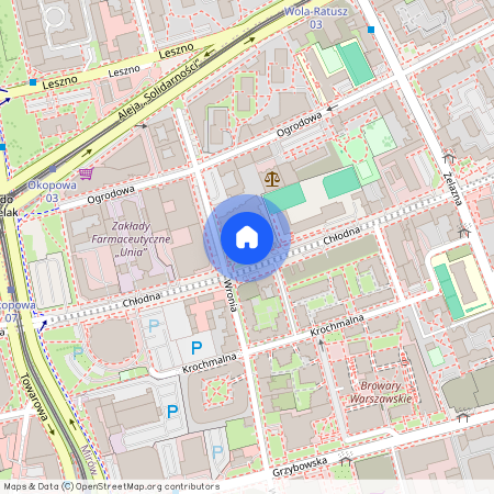 ul. Chłodna, Mirów, Wola, Warszawa, mazowieckie
