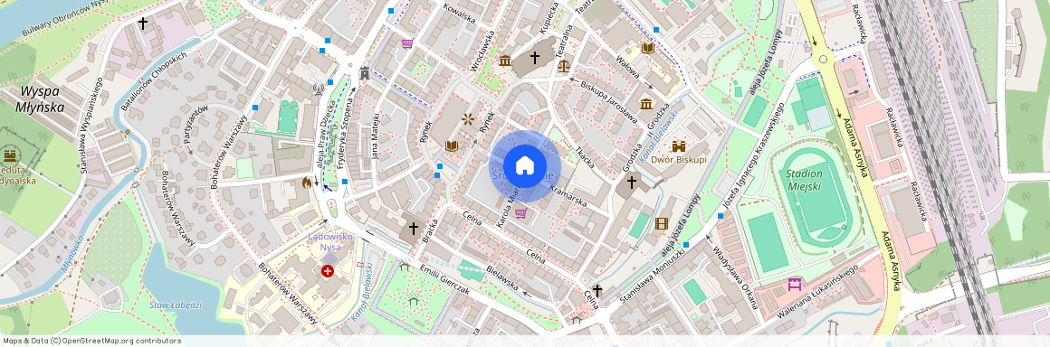 ul. Karola Miarki, Nysa, Nysa, nyski, opolskie