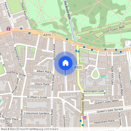 De Vere Gardens, Kensington, London, W8