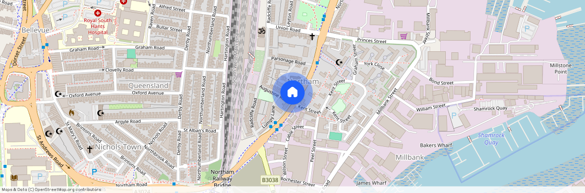 Flat 5, 121 Northam Road, Hampshire, SO14 0QH, Southampton