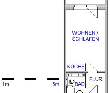 Direkt im Herzen der Stadt gelegene 1-Raum-Whg. mit Balkon - Photo 1