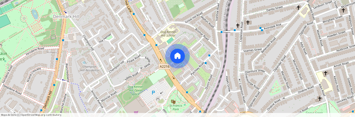 Dog Kennel Hill Estate, East Dulwich, London, SE22