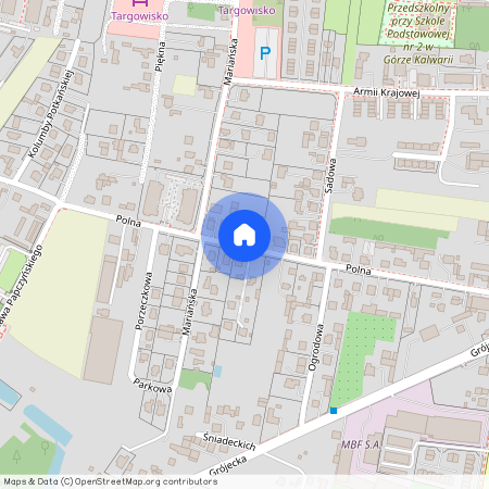 ul. Polna, Góra Kalwaria, Góra Kalwaria, piaseczyński, mazowieckie