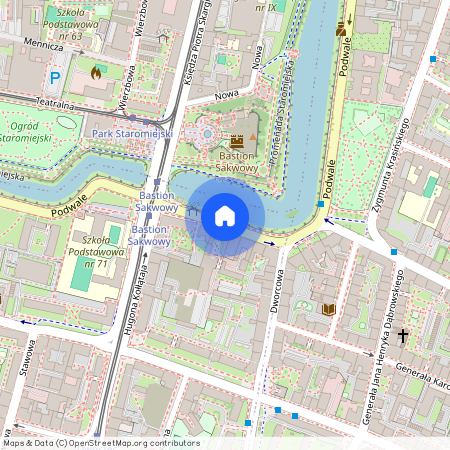 ul. Podwale, Przedmieście Oławskie, Krzyki, Wrocław, dolnośląskie