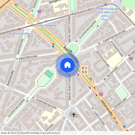 Martin Luther Straße 23, 60316 Frankfurt am Main - Nordend