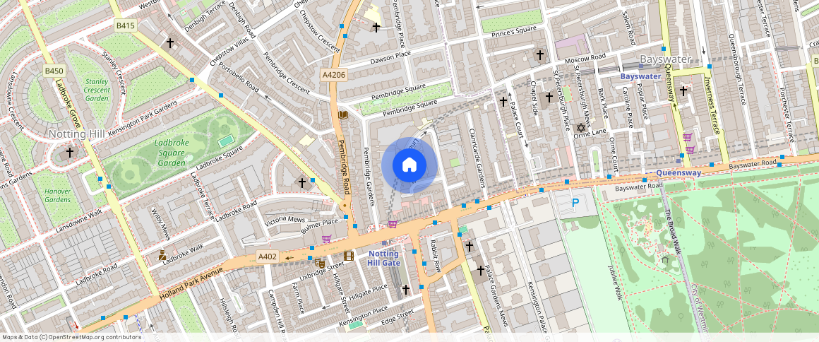 Linden Gardens, London, Notting Hill, W2 4HH