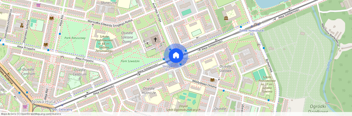 os. Hutnicze, Nowa Huta, Nowa Huta, Kraków, małopolskie