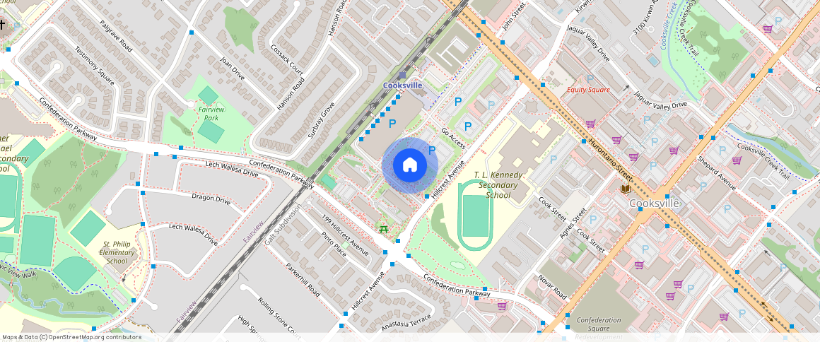 ** Hillcrest Avenue #1910, Mississauga, Cooksville