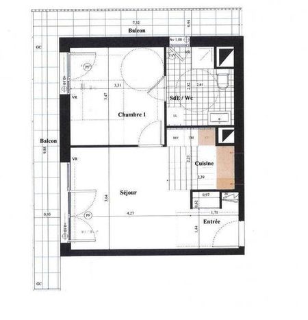 Appartement 2 pièces - - Photo 3