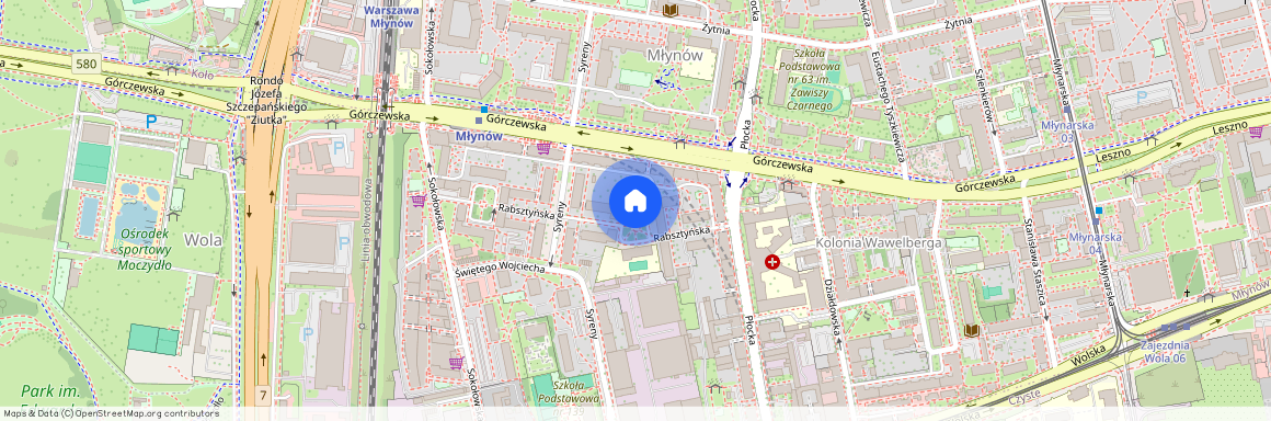 Warszawski, Warszawa, Wola, Młynów, Rabsztyńska