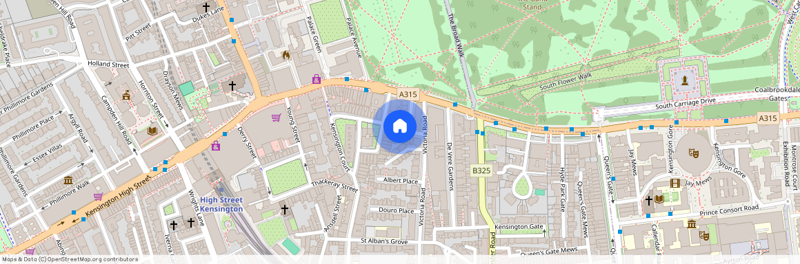 Prince of Wales Terrace, Kensington, London, W8
