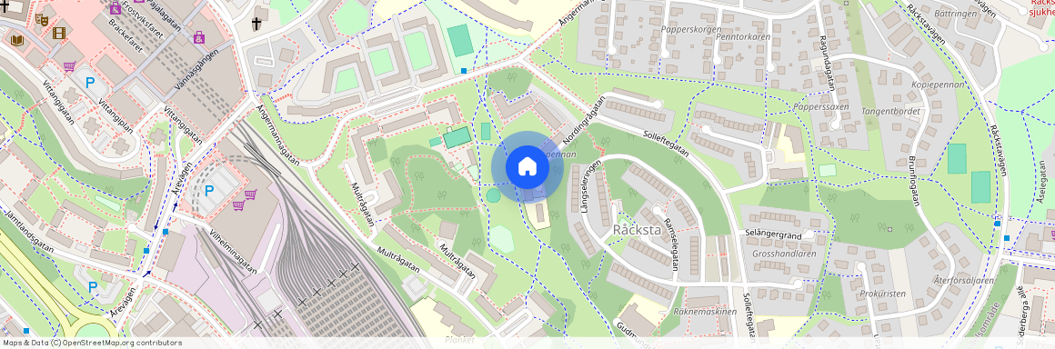 Nordingrågatan 18, Råcksta