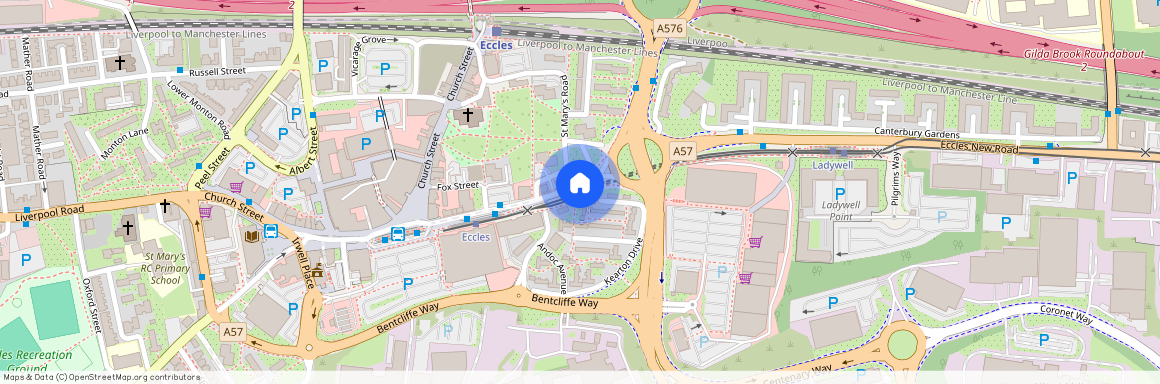 Eccles Town Centre, Eccles, M30