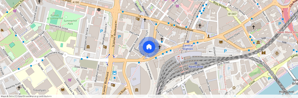 Clayton Street West, Newcastle Upon Tyne, NE1