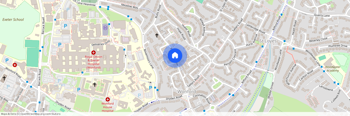 Wonford Street, Exeter, EX2