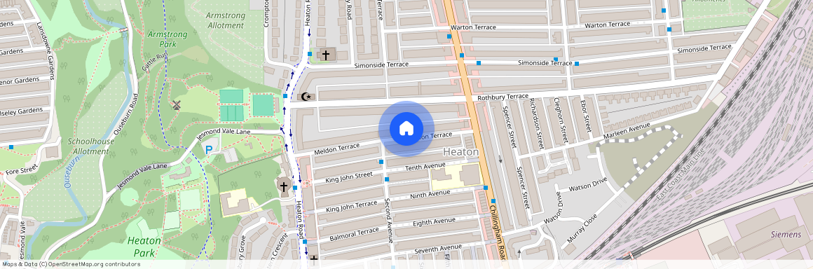 Meldon Terrace, Heaton