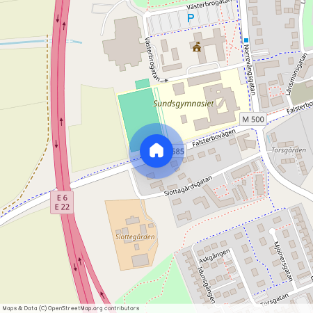 Falsterbovägen, Vellinge