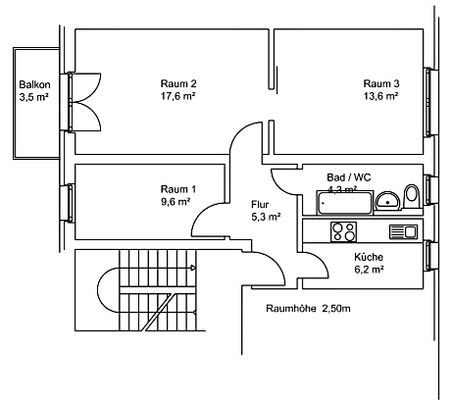 Gemütliches Wohnen… 3-Zimmer-Wohnung ab 01.10.2024 zu vermieten - Foto 2