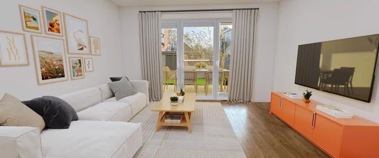 Moderne 2,5-Zimmer-Wohnung in Barmstedt mit Terrasse - Photo 1