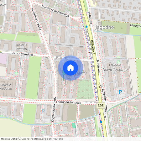 ul. Buforowa, Jagodno, Krzyki, Wrocław, dolnośląskie