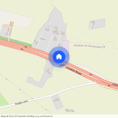 London Road, Stretton