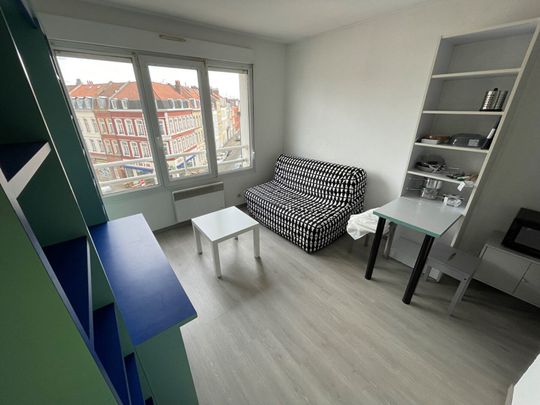 À LOUER – T1 MEUBLÉ de 18.17 m², Rue des Postes – WAZEMMES réf 2929343 - Photo 1