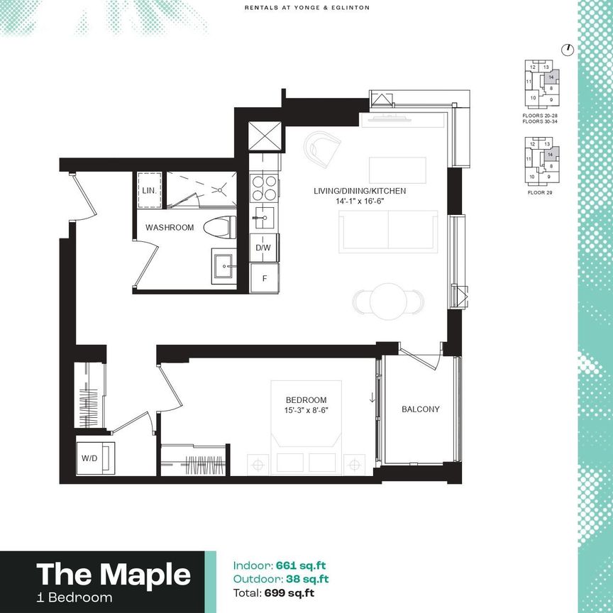 For Lease - 101 Roehampton Avenue Unit# 3214, Toronto, Ontario - Photo 1