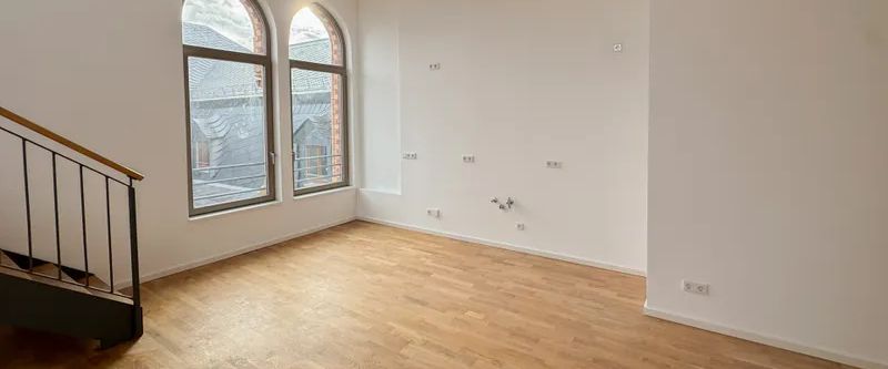 Erstbezug-Hochwertige drei Zimmerwohnung mit Dachterrasse im historischen Kloster Marienborn! - Photo 1