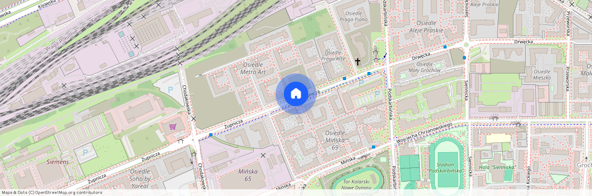 ul. Żupnicza, Grochów, Praga-Południe, Warszawa, mazowieckie