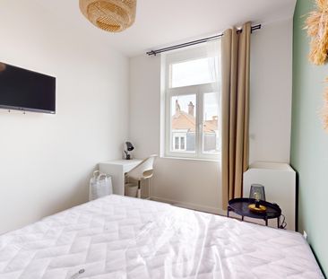 SAINTE ANNE C Colocation 4 chambres à Lille - Photo 1