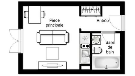 Appartement 1 pièce à louer à METZ Sablon - Photo 3