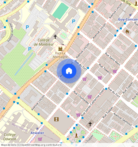 ** avenue Lincoln, Montreal, Quebec, Canada, H3H 1H9