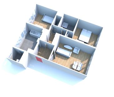 Saint-Étienne-du-Rouvray : location appartement F3 - Photo 1