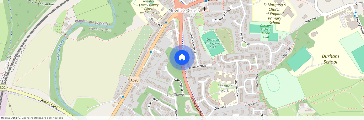 Darlington Road, Darlington Road, Durham, DH1