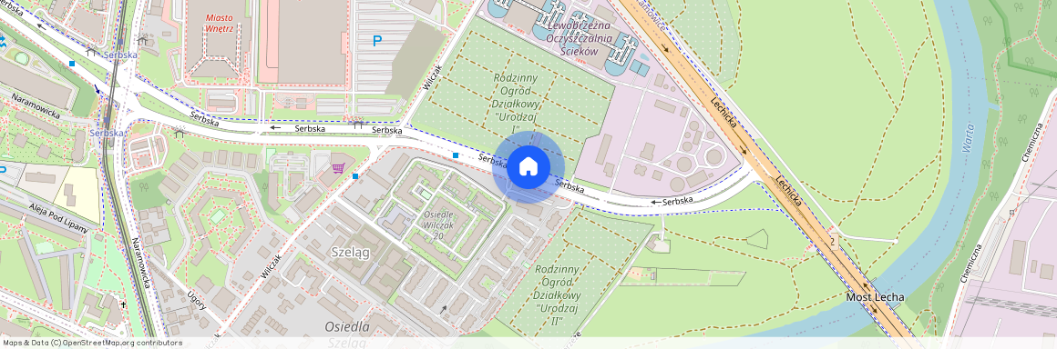 ul. Serbska, Winogrady, Stare Miasto, Poznań, wielkopolskie