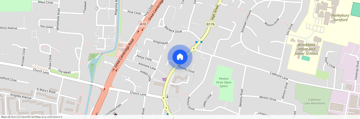 High Street, Cheshunt, Waltham Cross, Hertfordshire